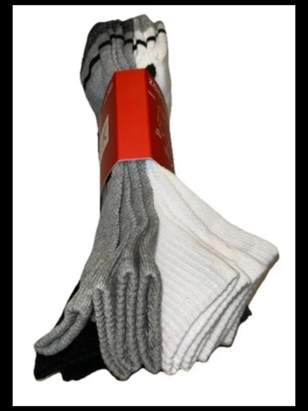 Zoo York Quarter Socks 8 Pair Men 6-12 Gray Black White w ZY Logos NEW! Skate